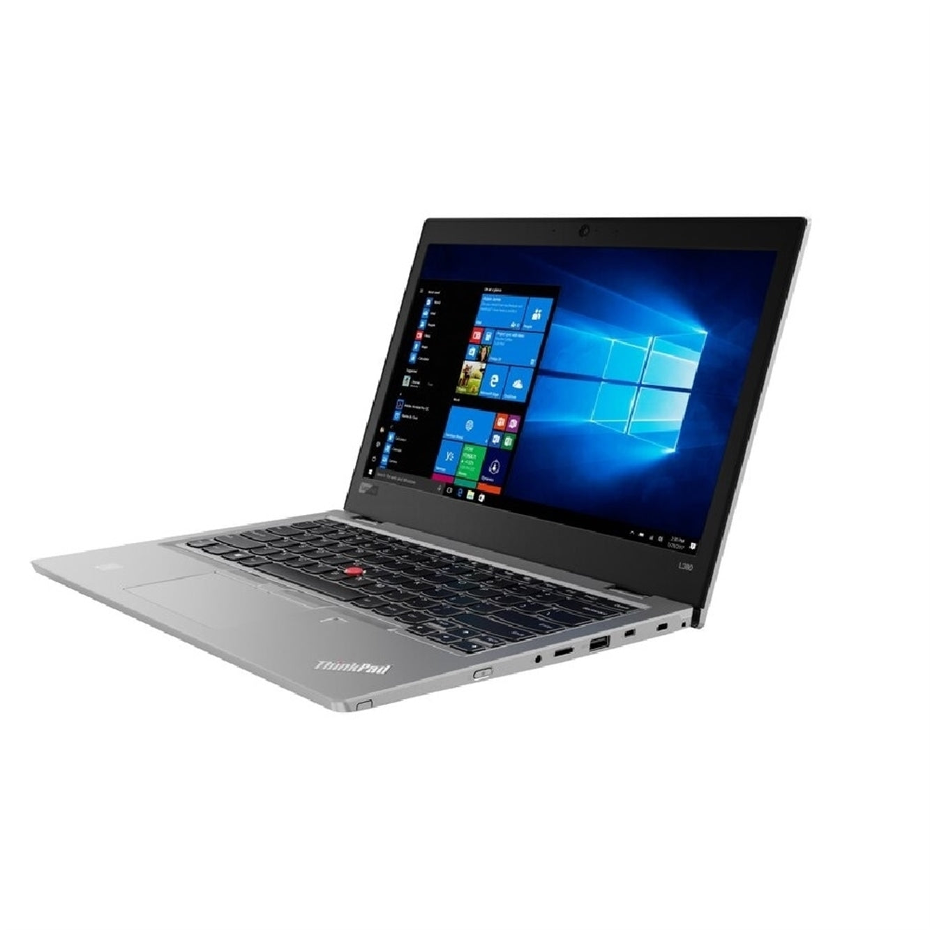 Lenovo ThinkPad L380 13.3" 16GB 256GB SSD Core™ i5-8350U 1.6GHz Win10P, Silver (Refurbished)