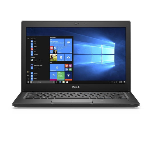 Dell Latitude 7280 12.5" 16GB 256GB SSD Core™ i7-7600U 2.8GHz Win10P, Black (Refurbished)